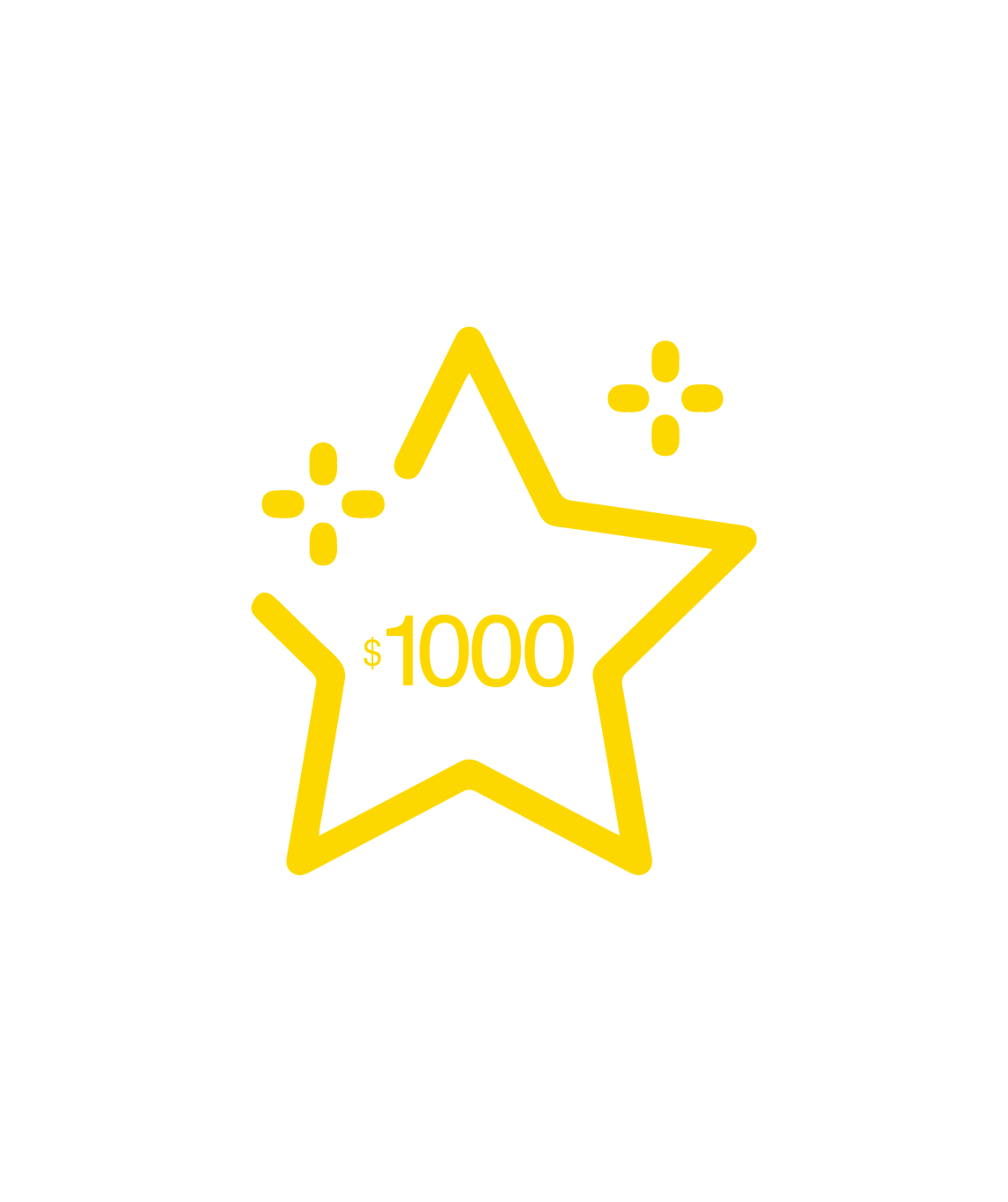 $1,000 Donación Mensual (Suscripción)